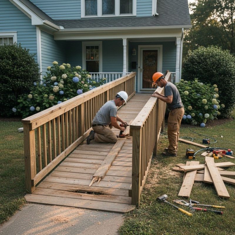 Mobility Ramp Construction in Wilmington, NC
