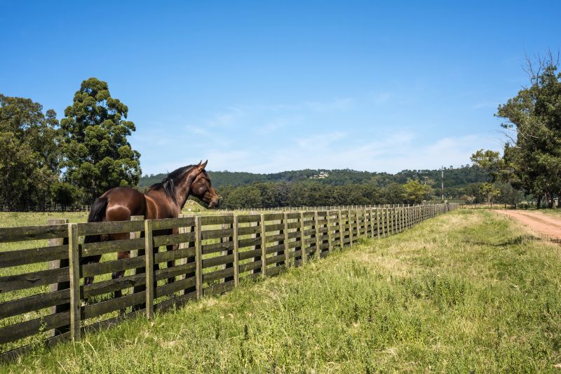 Wooden Farm Fence Installation in Roseville, CA
